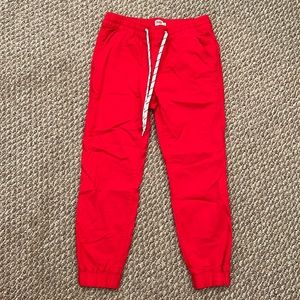 Levi’s Red Joggers